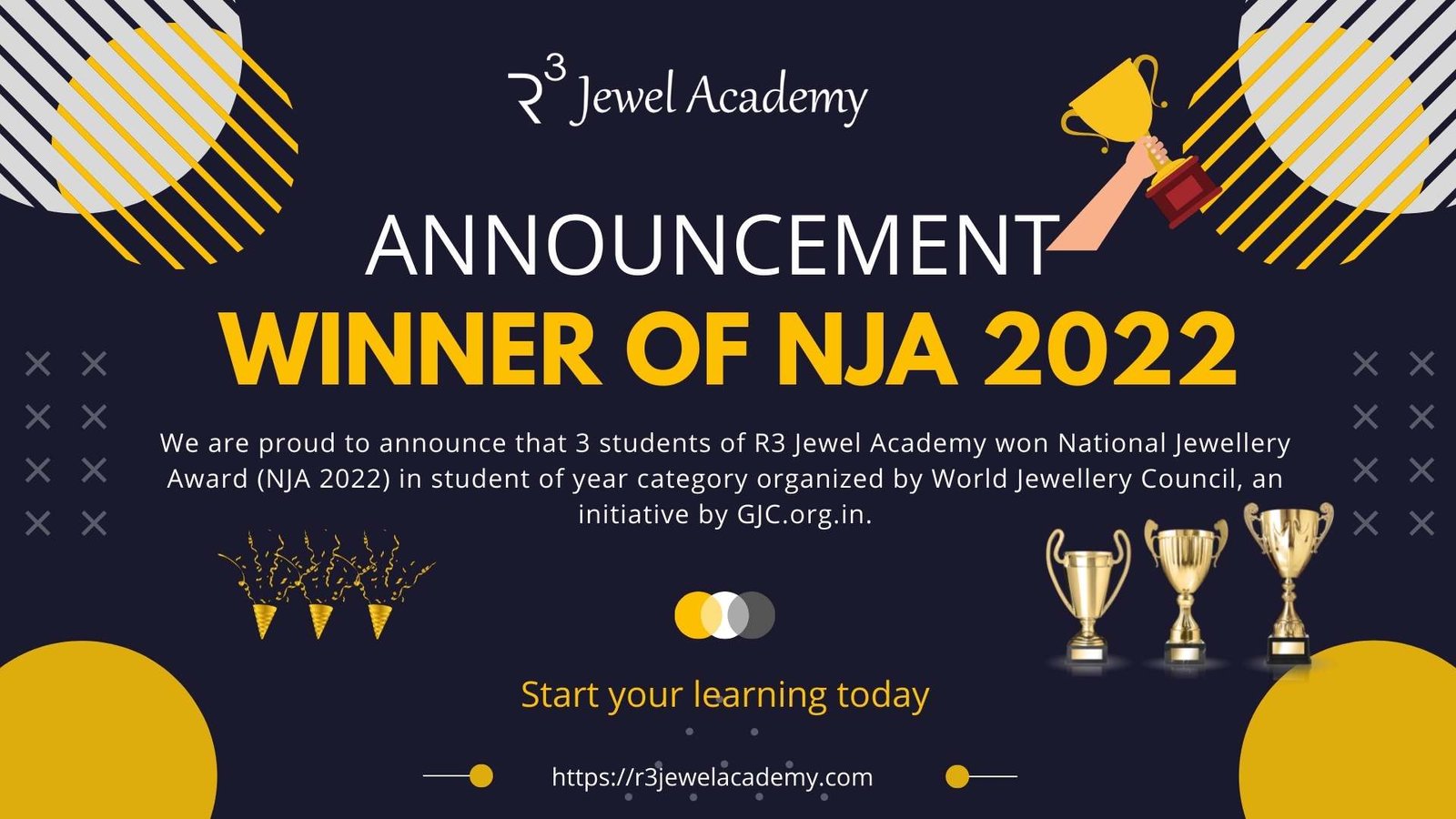 National jewellery award winner academy